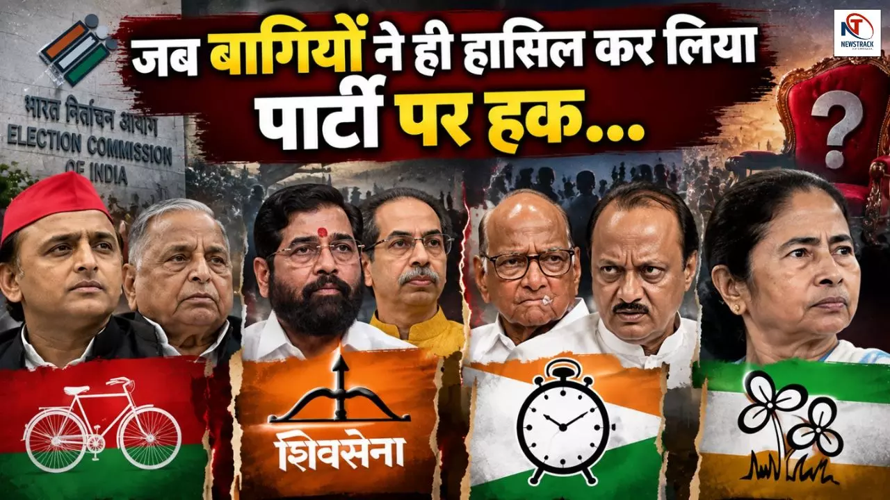 TMC Symbol Row | When Rebels Became Party Owners | From Akhilesh Yadav to Eknath Shinde Explain