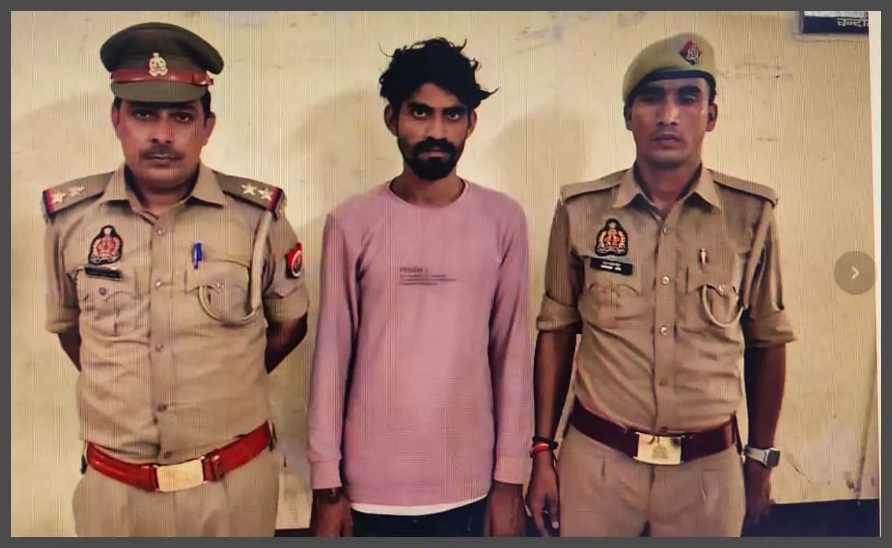 Chandauli Police get big success, arrest Rs 50,000 robber Salman from court Chandauli Police get big success, arrest Rs 50,000 robber Salman from court