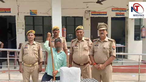 Siddharthnagar News: 4.2 किलो गांजा के साथ आरोपी गिरफ्तार, 18 मुकदमों का आपराधिक इतिहास