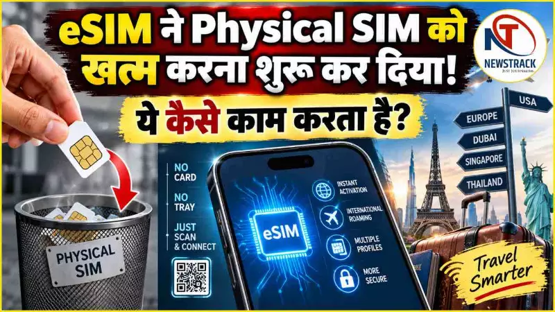 eSIM कैसे काम करता है? Physical SIM का अंत और Mobile Connectivity का Future