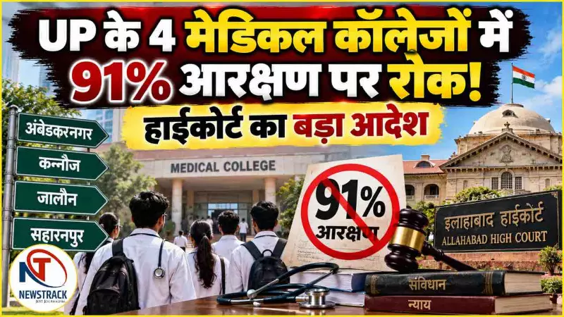 UP Medical Colleges 91 Percent Reservation Explained