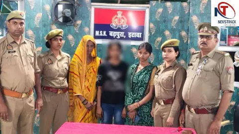 Etawah: घर से नाराज होकर निकली नाबालिग बालिका को पुलिस ने 3 घंटे में ग्वालियर से किया सकुशल बरामद