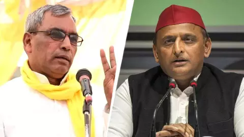 नीला गमछा बना अखिलेश के ‘गले का फांस’! ओमप्रकाश राजभर ने PDA पर खोल दिया मोर्चा