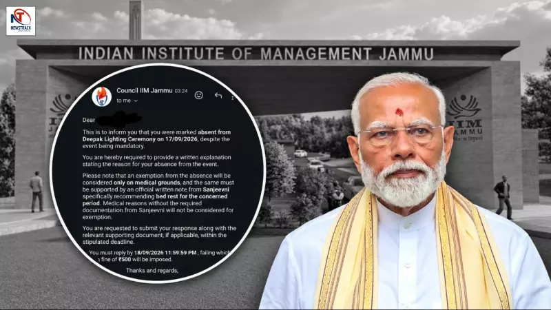 IIM Jammu PM Modi Birthday Controversy