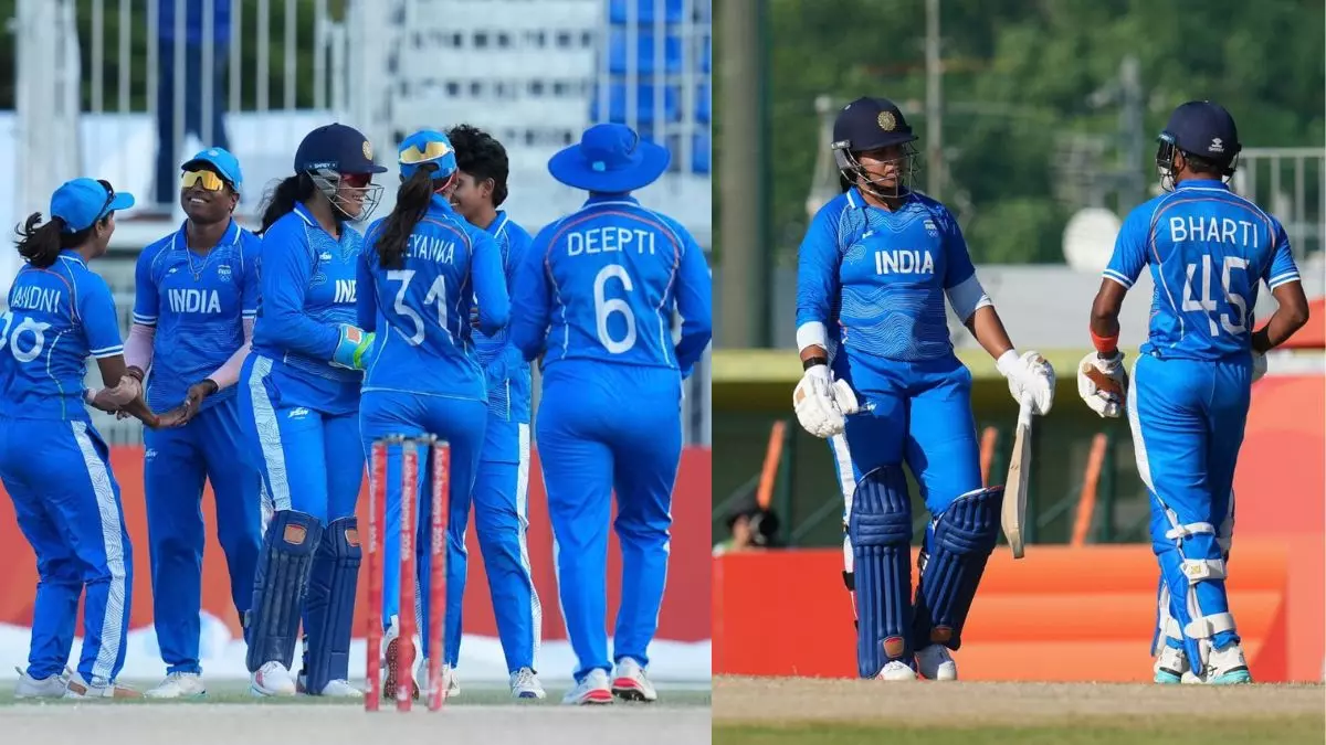 टीम इंडिया ने एशियन गेम्स में जीता गोल्ड, फाइनल में श्रीलंका को 147 रन से हराया