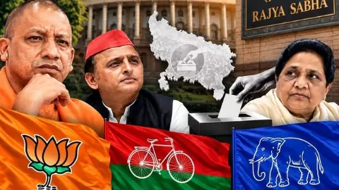 37 वोट का खेल: यूपी की 10 राज्यसभा सीटों पर किसके पास कितना दम?
