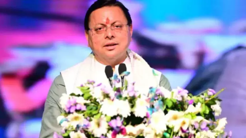 CM Pushkar Singh Dhami