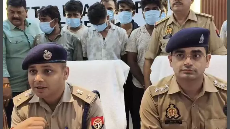 Robbery gang exposed in Fatehpur, 7 arrested