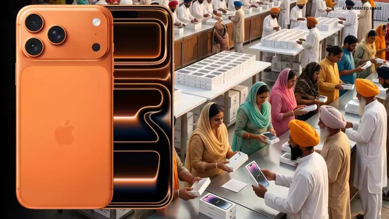 इस शहर में लगा iPhone का लंगर! 10 लोगों को मुफ्त मिला iPhone 17, 2,000 बांटने का टारगेट