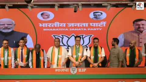 Meghalaya Politics | 8 UDP MLAs Join BJP