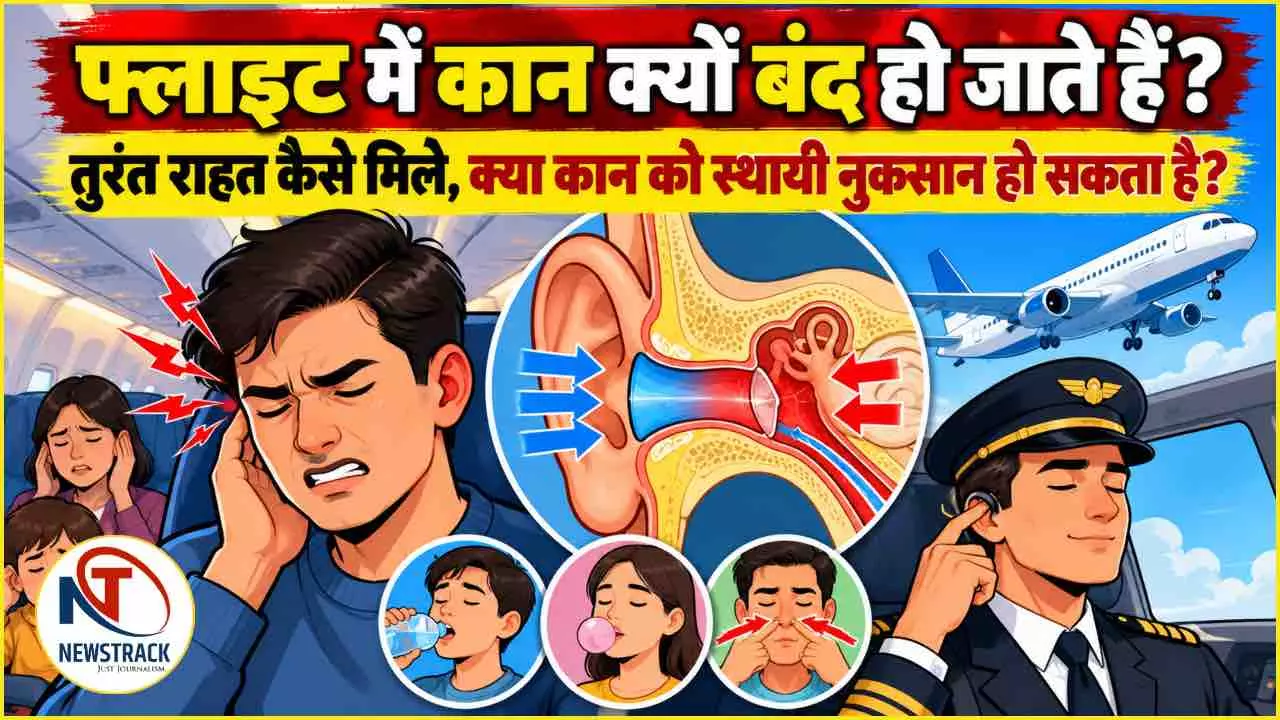 Flight Ear Problem Explained in Hindi Flight Ear Problem Explained in Hindi