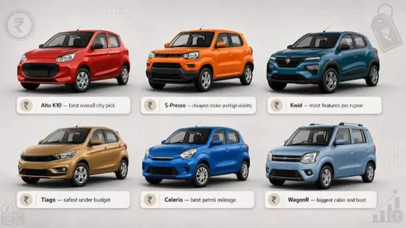 Cheap Cars Under ₹5 Lakh: Cars Starting at ₹3.69 Lakh With Up to 25 KM/L Mileage Cheap Cars Under ₹5 Lakh: Cars Starting at ₹3.69 Lakh With Up to 25 KM/L Mileage