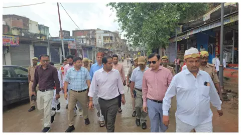 Mandakini water level rises, alert issued