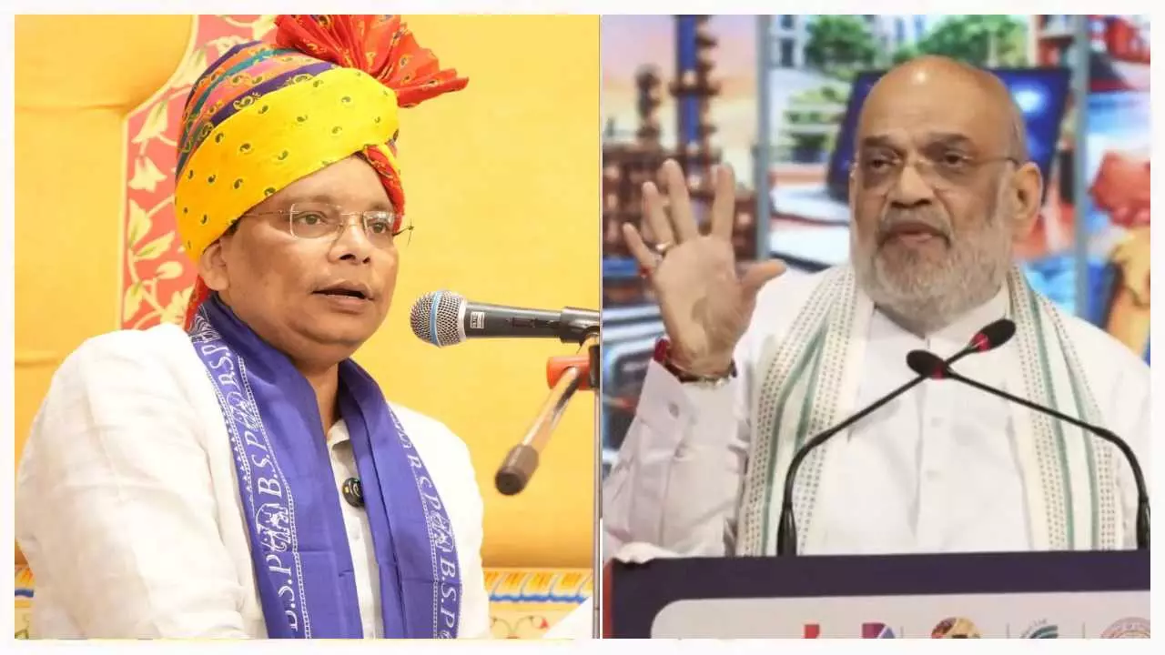 अमित शाह के बयान से भड़की BSP, रामजी गौतम बोले- ‘तथ्यों के बिना बात करना पद को शोभा नहीं देता’