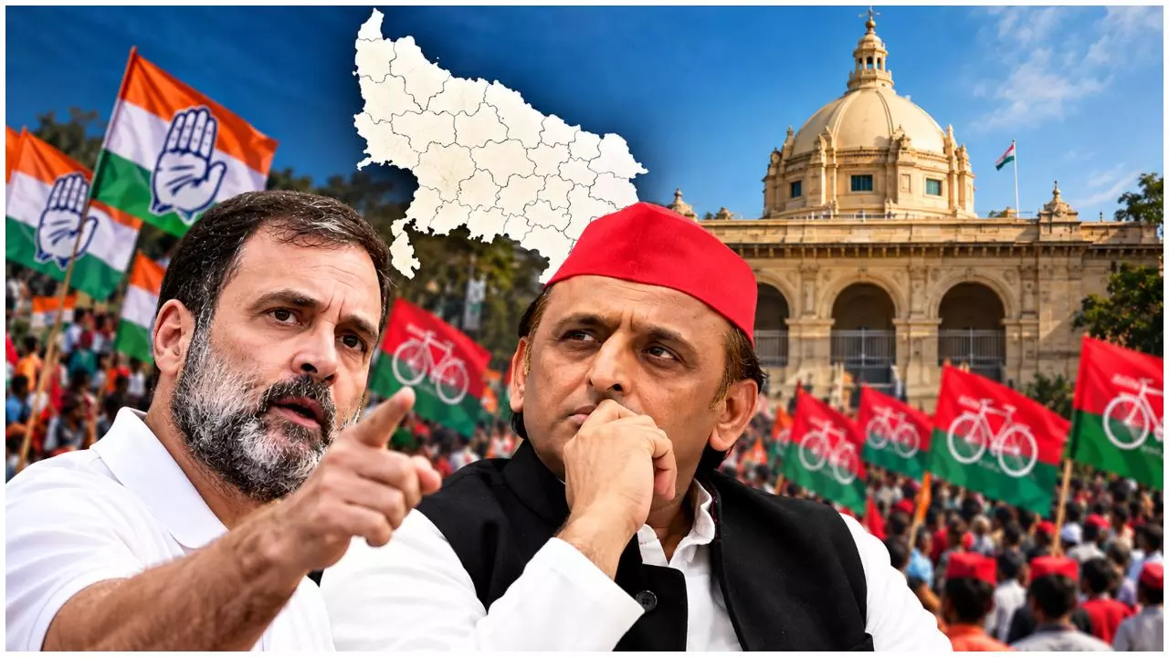 राहुल ने बढ़ाई अखिलेश की टेंशन? कांग्रेस ने रख दी बड़ी डिमांड, अब फंस गया 403 का गणित राहुल ने बढ़ाई अखिलेश की टेंशन? कांग्रेस ने रख दी बड़ी डिमांड, अब फंस गया 403 का गणित