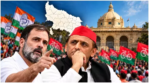 राहुल ने बढ़ाई अखिलेश की टेंशन? कांग्रेस ने रख दी बड़ी डिमांड, अब फंस गया 403 का गणित