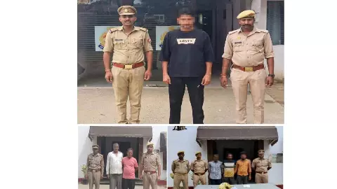 Aligarh News: अलीगढ़ में पुलिस का ताबड़तोड़ एक्शन, खैर-टप्पल से 6 आरोपी गिरफ्तार