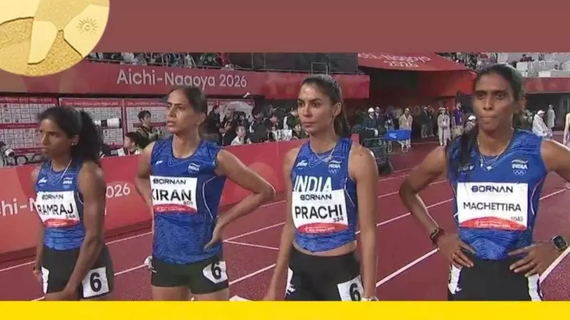 एशियन गेम्स 2026 में भारत का दबदबा जारी, अब तक 6 गोल्ड मेडल देश के नाम, 4x400 मीटर रिले में महिलाओं की जीत एशियन गेम्स 2026 में भारत का दबदबा जारी, अब तक 6 गोल्ड मेडल देश के नाम, 4x400 मीटर रिले में महिलाओं की जीत