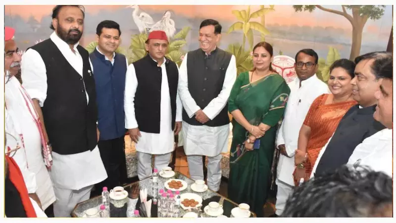 अखिलेश यादव के साथ दिखे मंत्री राकेश सचान, यूपी राज्यसभा चुनाव में क्रॉस वोटिंग की अटकलें तेज अखिलेश यादव के साथ दिखे मंत्री राकेश सचान, यूपी राज्यसभा चुनाव में क्रॉस वोटिंग की अटकलें तेज
