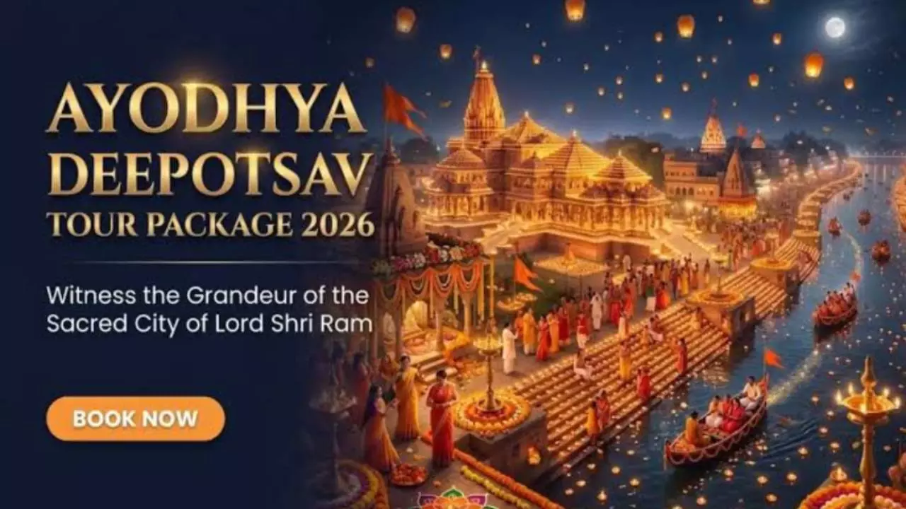 Ayodhya Deepotsav 2026: 30 Lakh Diyas, 2,100 Drones and Ram Mandir Darshan Ayodhya Deepotsav 2026: 30 Lakh Diyas, 2,100 Drones and Ram Mandir Darshan