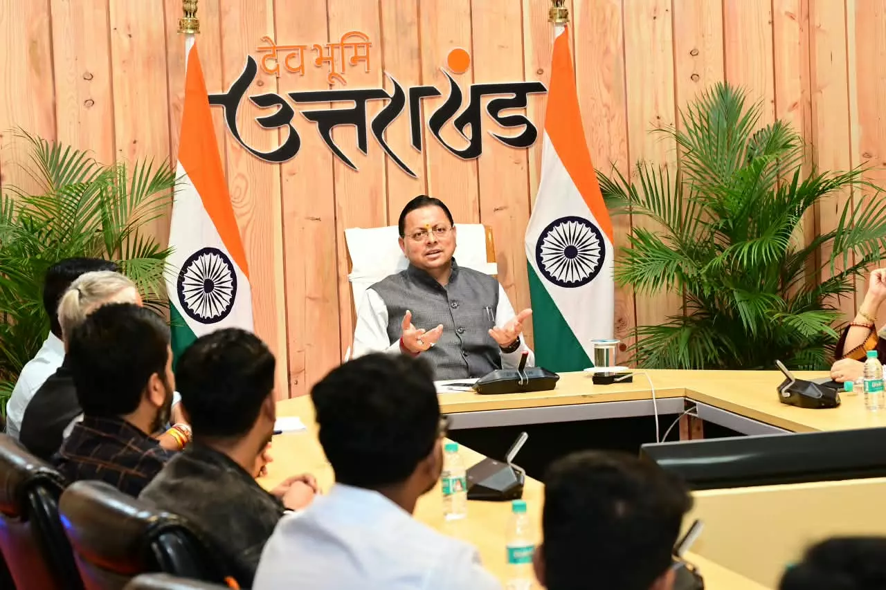 CM Pushkar Singh Dhami CM Pushkar Singh Dhami