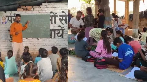 कबाड़ बीनने वाले हाथों में थमाई कलम, बांदा के अंकित आंबेडकर ने बदल दी 700 बच्चों की जिंदगी