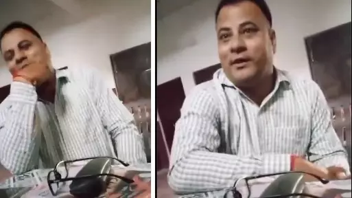 मेरी पत्नी बीमार है, इसलिए तुम्हारे साथ... महिला शिक्षक से अश्लील डिमांड, VIDEO वायरल