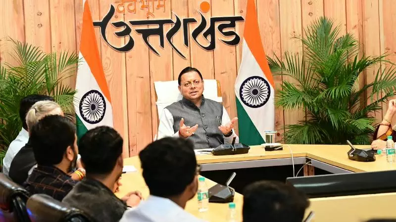 CM Pushkar Singh Dhami