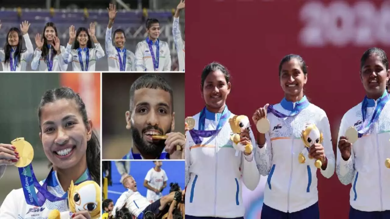 Asian Games 2026: 85 मेडल के साथ भारत चौथे स्थान पर, 21 गोल्ड से रचा इतिहास Asian Games 2026: 85 मेडल के साथ भारत चौथे स्थान पर, 21 गोल्ड से रचा इतिहास