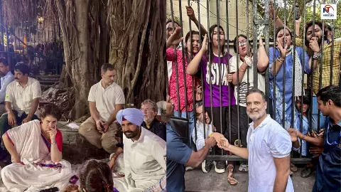 Rahul Gandhi SIR Protest