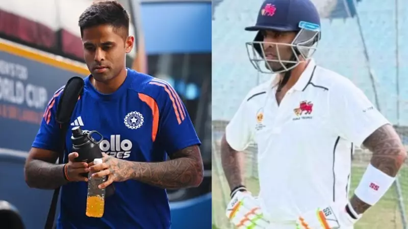 सूर्यकुमार यादव को मुंबई टीम से बाहर रखने की असली वजह आई सामने, 10 दिन पहले हुआ था ऐसा सूर्यकुमार यादव को मुंबई टीम से बाहर रखने की असली वजह आई सामने, 10 दिन पहले हुआ था ऐसा