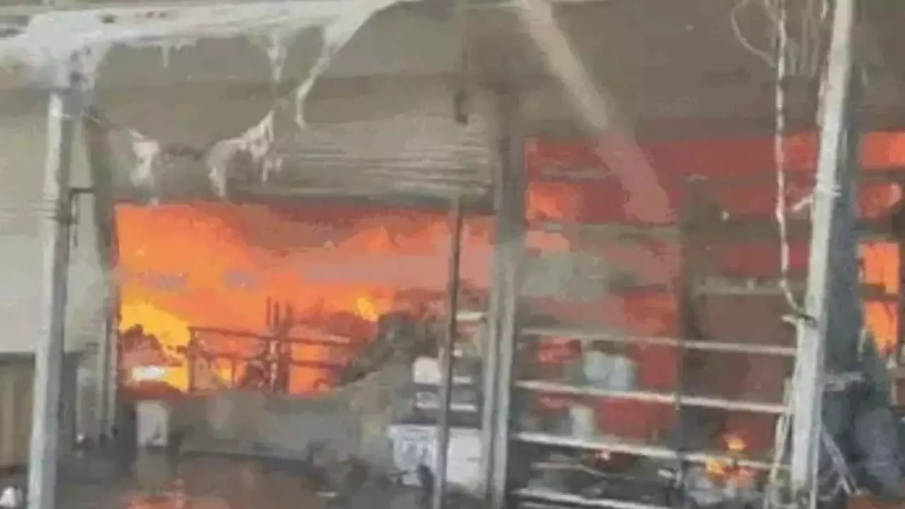 Madhya Pradesh Fire News Madhya Pradesh Fire News