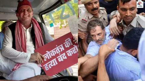 Akhilesh Yadav Skips Rahuls Protest Akhilesh Yadav Skips Rahuls Protest