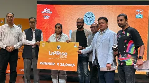 UP RISE में युवाओं की नई सोच का दिखा दम, रिएक्ट हाइड्रोजेल को पहला पुरस्कार
