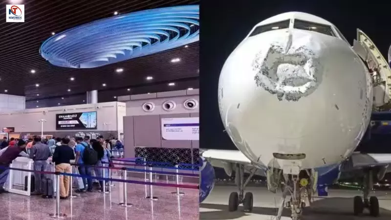 IndiGo Flight Hit by Lightning at 17000 Feet | Lands Safely in Lucknow IndiGo Flight Hit by Lightning at 17000 Feet | Lands Safely in Lucknow