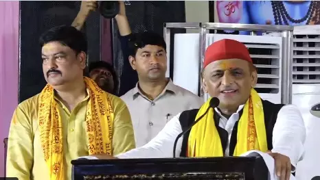 Ayodhya News: बीजेपी को उम्मीदवार नहीं मिल रहा, अखिलेश यादव ने CM योगी को दिया खुला चैलेंज