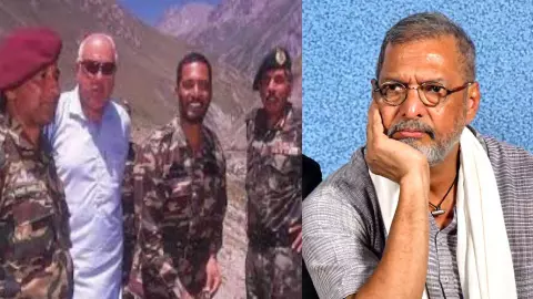 Nana Patekar Kargil War: जॉर्ज फर्नांडिस से मांगी थी इजाजत, 60 दिन सेना के साथ बिताए Nana Patekar Kargil War: जॉर्ज फर्नांडिस से मांगी थी इजाजत, 60 दिन सेना के साथ बिताए