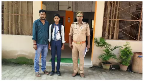 Kushinagar News: घर से नाराज होकर गोरखपुर घूमने गया 14 साल का बालक 24 घंटे में सकुशल बरामद