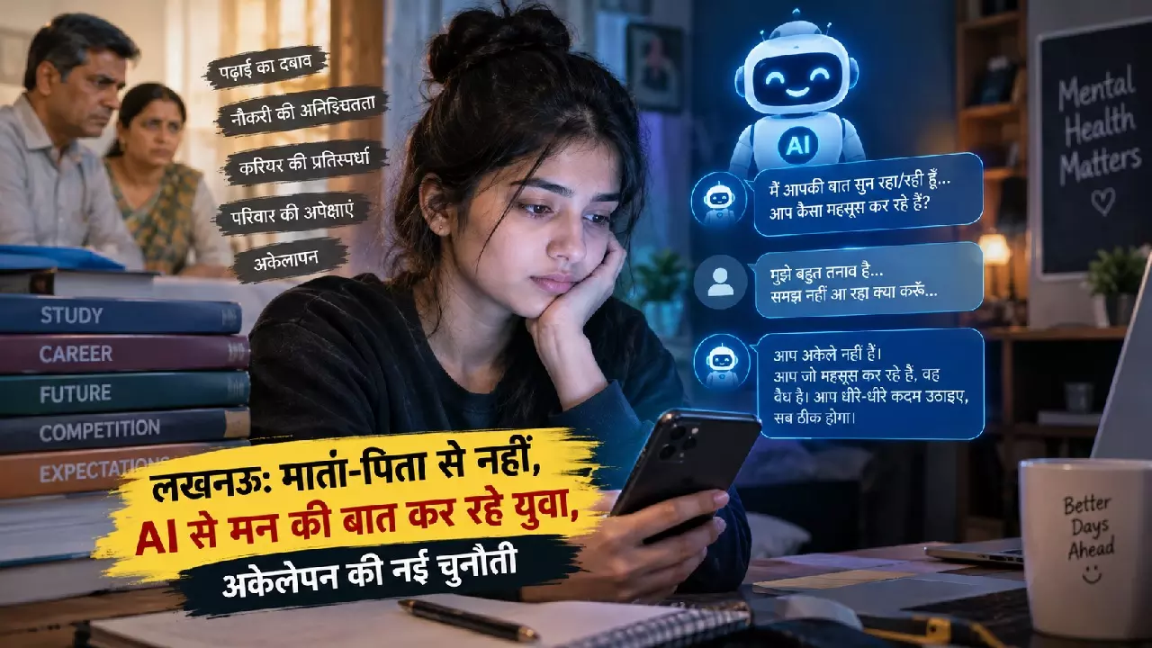 परिवार से दूर, एआई से दिल की बात कर रही नई पीढ़ी: क्या तकनीक बन रही युवाओं का नया भावनात्मक सहारा? परिवार से दूर, एआई से दिल की बात कर रही नई पीढ़ी: क्या तकनीक बन रही युवाओं का नया भावनात्मक सहारा?
