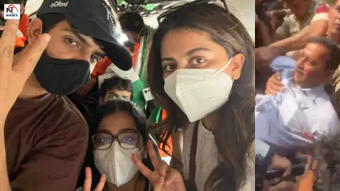 BJP Leaders Daughter Yashasvi Singh Detained in Delhi BJP Leaders Daughter Yashasvi Singh Detained in Delhi