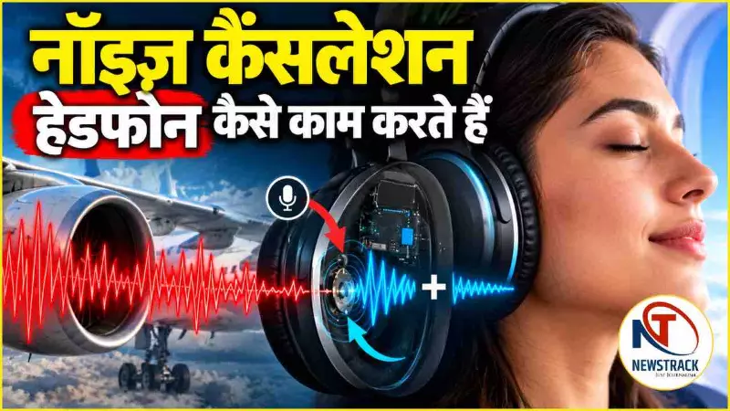Noise Cancellation Headphones Explained in Hindi | Newstrack Hindi News | Latest Hindi News