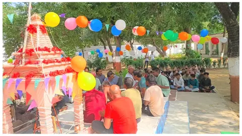 नवरात्रि पर्व पर जिला कारागार में बंदियों द्वारा आदिशक्ति माँ दुर्गा देवी की पूजा-अर्चना की गयी नवरात्रि पर्व पर जिला कारागार में बंदियों द्वारा आदिशक्ति माँ दुर्गा देवी की पूजा-अर्चना की गयी
