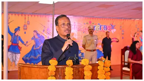 Lieutenant Governor attends first Dandia Festival as Chief Guest