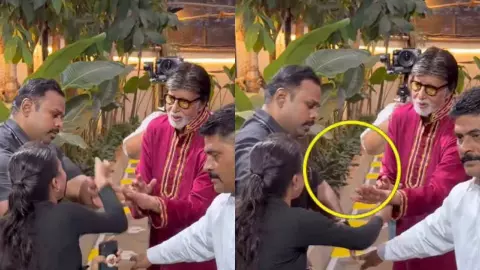 पत्नी जया के बाद अब अमिताभ बच्चन हुए ट्रोल! महिला फैन के साथ ऐसा क्या हुआ कि सोशल मीडिया पर मचा बवाल? पत्नी जया के बाद अब अमिताभ बच्चन हुए ट्रोल! महिला फैन के साथ ऐसा क्या हुआ कि सोशल मीडिया पर मचा बवाल?