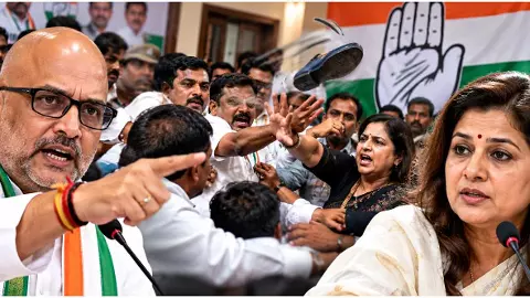 यूपी कांग्रेस में कुर्सी बदली तो जूते चल गए! अजय राय और ममता की तकरार ने खोली अंदरूनी कलह, 2027 में क्यों है बड़ी चुनौती