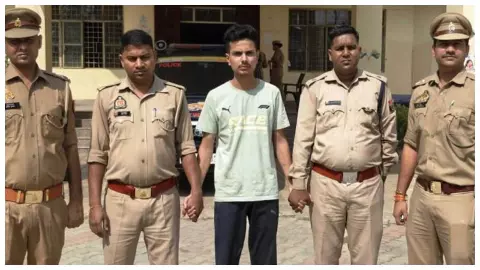 Inami Talaha arrested for Rs 25,000 in two cases of Gokshi and police firing Inami Talaha arrested for Rs 25,000 in two cases of Gokshi and police firing