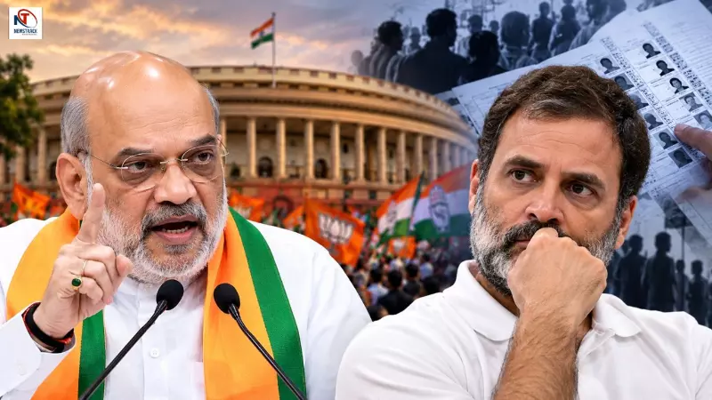 Amit Shah Attacks Rahul Gandhi Over SIR Amit Shah Attacks Rahul Gandhi Over SIR