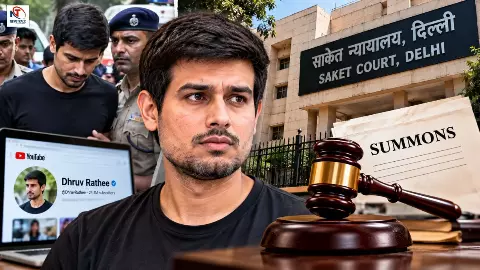 Dhruv Rathee Legal Trouble | Saket Court Dhruv Rathee Legal Trouble | Saket Court