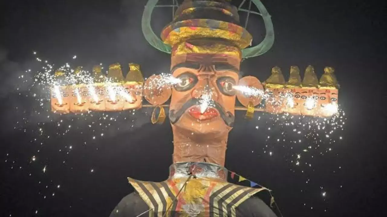 Dussehra 2026: 221-Foot Ravana Effigies in Delhi and Panchkula, Biggest Celebrations Across India Dussehra 2026: 221-Foot Ravana Effigies in Delhi and Panchkula, Biggest Celebrations Across India