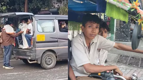 शामली में डग्गामार वाहनों की भरमार, हाईवे पर ओवरलोडिंग और नाबालिगों के हाथों में ई-रिक्शा की कमान शामली में डग्गामार वाहनों की भरमार, हाईवे पर ओवरलोडिंग और नाबालिगों के हाथों में ई-रिक्शा की कमान